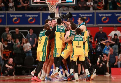 'One of the biggest shots in NBL history': Title in Tassie's reach after Jack jacks up CRAZY shot to save JackJumpers