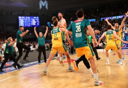 JackJumpers' NBL title was special - but where does it sit among Tasmania’s top ten sporting moments?