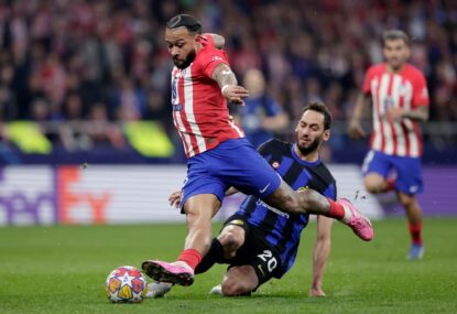 What the UCL?!: 'Phenomenal scenes' as Depay and Oblak fire epic Atletico past Inter in classic