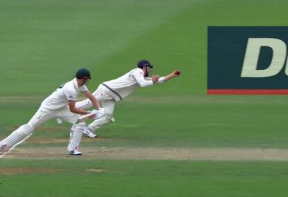 WATCH: Glenn Phillips claims his five-for after a screamer at short leg to dismiss Cam Green