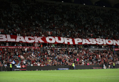 Violence is not 'passion': Wanderers fans chuck a wobbly again... why is it always them?