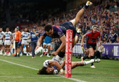 The best try ever? Coates pulls off miracle in last minute to steal win from Warriors in stone cold classic