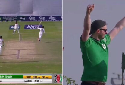 WATCH: Beautiful scenes as Ireland celebrate first Test win