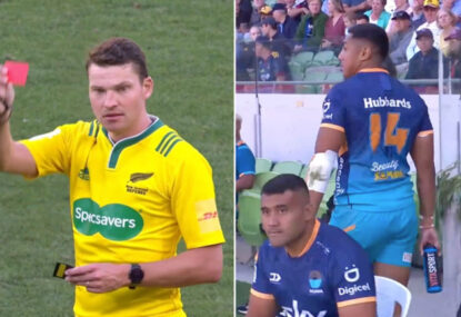 'That's not a red': John Kirwan bemused as Moana winger has yellow card upgraded