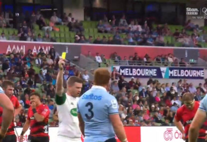 'Didn't happen the same way': Were Tahs stung by double standards on HJH yellow card?