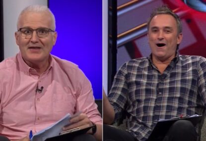 LISTEN: 'That's going too far!' Andrew Gaze's brutal West Coast roast gets round of applause