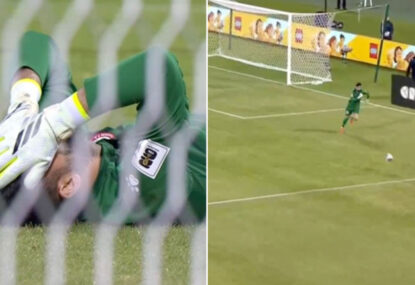 WATCH: Crowd boo as Lebanese keeper goes down injured, makes 'sudden' recovery seconds later