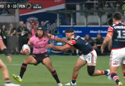 WATCH: 'More steps than the Opera House' - Jarome Luai stuns with amazing run to set up try
