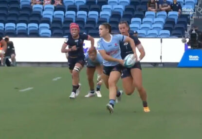 WATCH: Tahs produce a perfect display of passing in brilliant Super Rugby Women's try
