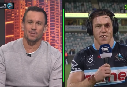 'Look like a Chucky doll!' Cam McInnes does Matty Johns interview looking like this, hilarity ensues