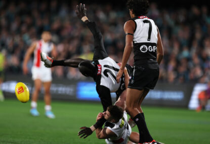 AFL News: 'Only option he's got' - Cornes weighs in on Saint's dangerous tackle, big-money Blue 'not hard enough'
