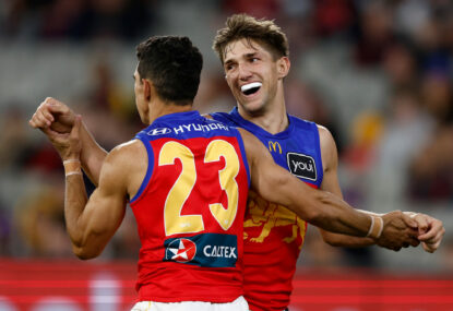 Footy Fix: Chris Fagan's finest hour? How the Lions gave the Dees - and Simon Goodwin - the mother of all baths