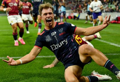 'Kid wonder': Lancaster, Gordon shine as Rebels take one giant step in locking in maiden Super Rugby finals berth
