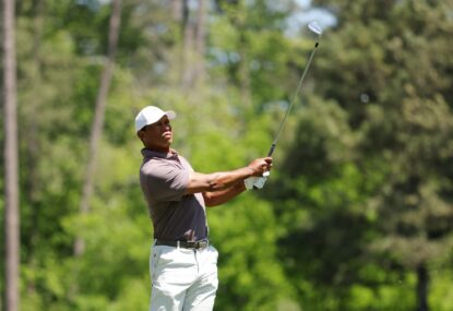 'I have a chance': Beware the eye of the old Tiger as Woods breaks Masters record, twin Cam injection powers Aussie charge