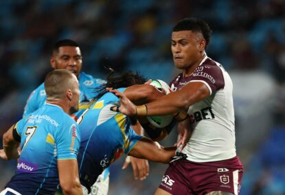 Defences absent as Dessie's Titans go 0-6, while Seibold's Manly show just how far they still have to go