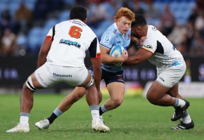 The Wrap: Rebels young gun rockets out of Wallabies contention, and why Samipeni Finau's 'brutal' hit on Edmed was fair game
