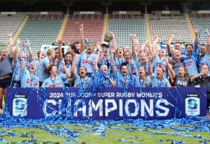 Waratahs put 50 on Drua to claim FIFTH Super Rugby Women's title, playmaker sent off after ugly stomping incident