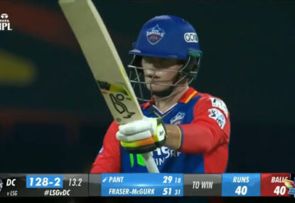 Jake Fraser-McGurk tees off for whirlwind 31-ball 50 on IPL debut
