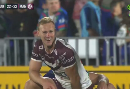 Warriors, Manly spent as Golden Point thriller ends in a draw after multiple missed field goals