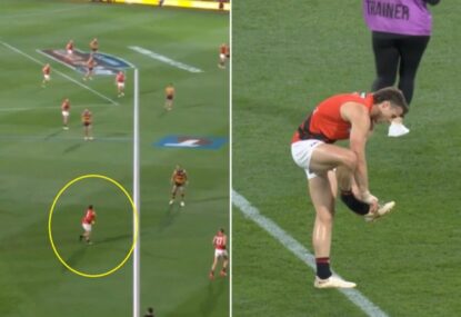 WATCH: 'Actually helped him!' Was this bullet boot-less McGrath pass on purpose, or a massive fluke