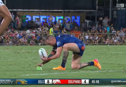 Gutherson booed within an inch of his life by Darwin crowd - in an Eels home game!
