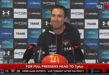 'How about the smirk!' Brad Scott's amusing reaction to THAT last-second controversy