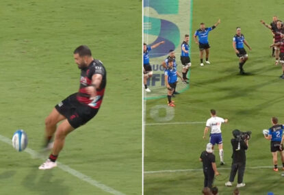 Force delay lineout as long as possible trying to get ref to look at replay of Crusader's kick