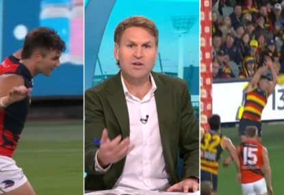 WATCH: 'Not good enough' - Cornes whacks Rachele for poor efforts, Crows for pumping his tyres up