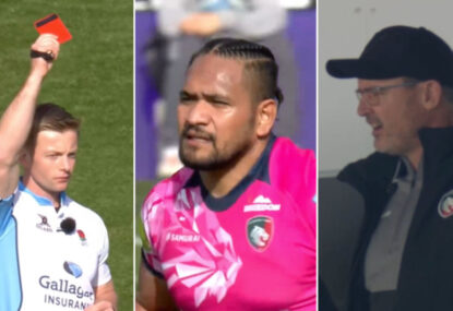 WATCH: Ill-discipline costs Dan McKellar's Tigers as ex-Brumby cops game-turning red card