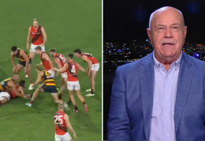 'Should have been a free kick to Draper': Leigh Matthews' hugely alternate view on Crows ending