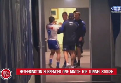 'He's honestly just playing around': Phil Gould defends Jack Hetherington's tunnel melee