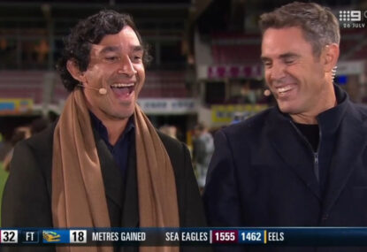 WATCH: 'You look like a marriage celebrant!' Gus 'rips JT apart' out of the blue over his scarf