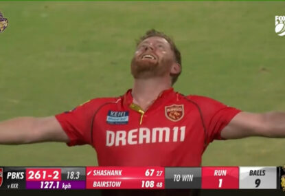 Bairstow goes ballistic, clubs 45-ball ton to spearhead highest T20 run chase EVER