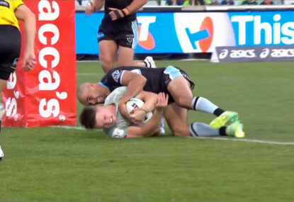 WATCH: Will Kennedy produces epic last-gasp try-saver to stop Ethan Strange grounding the ball