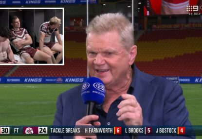 LISTEN: Classic Fatty tries to paint Maroons as outsiders, claim credit for Turbo's injury curse