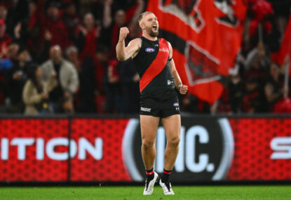 Footy Fix: Essendon have arrived... and it's time we all started getting absolutely terrified