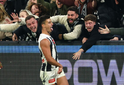 Footy Fix: Bad blunders, unsung heroes and THAT Nick Daicos moment - the 232-second story of another Pies-Blues classic