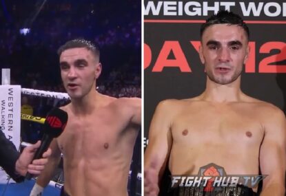 'F--k that!' Moloney blows up after controversial loss, retires in the ring, then claims 'corruption'