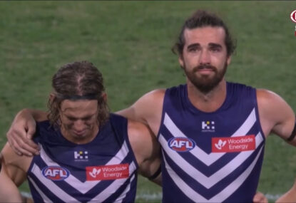 Tears flow as Dockers, Swans pay tribute to Cam McCarthy