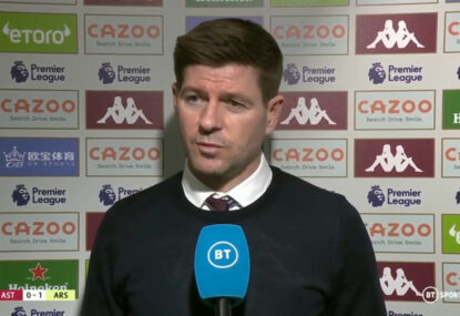 'I thought your questions would be better' Steven Gerrard's bemusing exchange with reporter