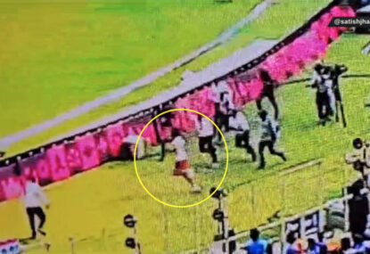 WATCH: Security cam footage reveals how CWC final protester got past TEN guards