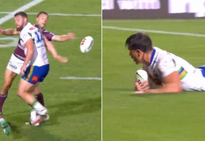 Raiders get on the board thanks to an utterly 'incredible' flick pass... from Elliott Whitehead?