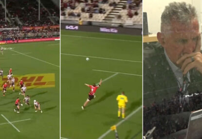 Havili passes to absolutely no one as Crusaders thwart their own attack with two horror errors