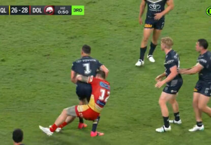 Were the Cowboys unlucky not to get a penalty in the dying moments?
