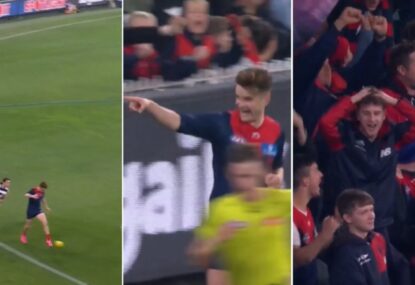 WATCH: The insane Bayley Fritsch goal that sealed Melbourne's win