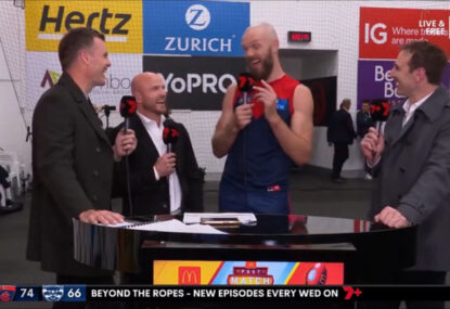 'S--t, I don't know!' Gawn hilariously reveals his concussion test question even stumped the doctor!