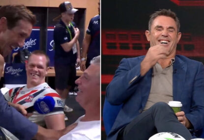 'I'm a professional': Joey cracks up Freddy after claim he was 'five beers deep' in sheds interviews