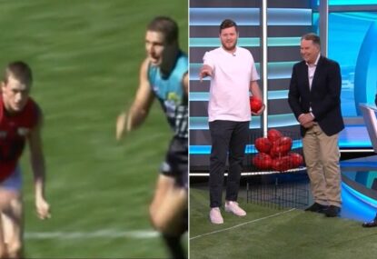 LISTEN: Footy Show team force former Demon to relive his most embarrassing moment