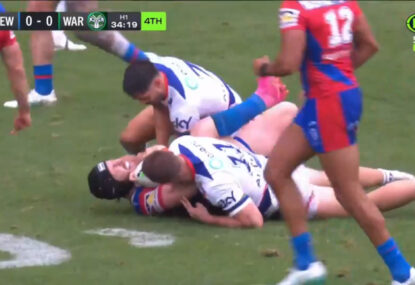 'What for?' Utter confusion as Warrior goes on report... purely because Hastings was hurt