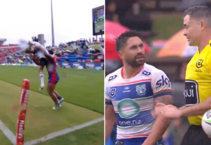 'Scores every day of the week!' Johnson fumes, Ennis sympathises as Warriors denied penalty try